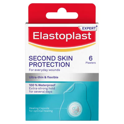 10 X Elastoplast Second Skin Protection - 6 Pack