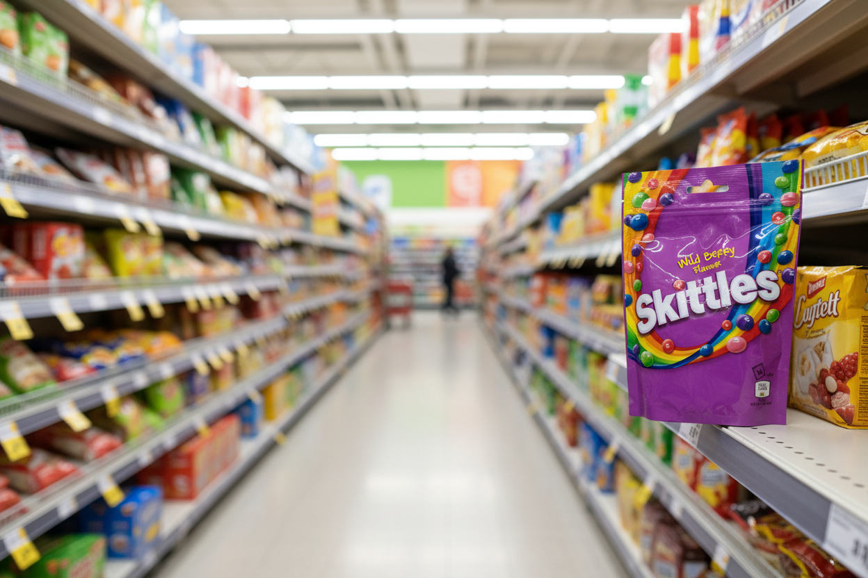 15 X Skittles Wildberries Pouch 136Gm