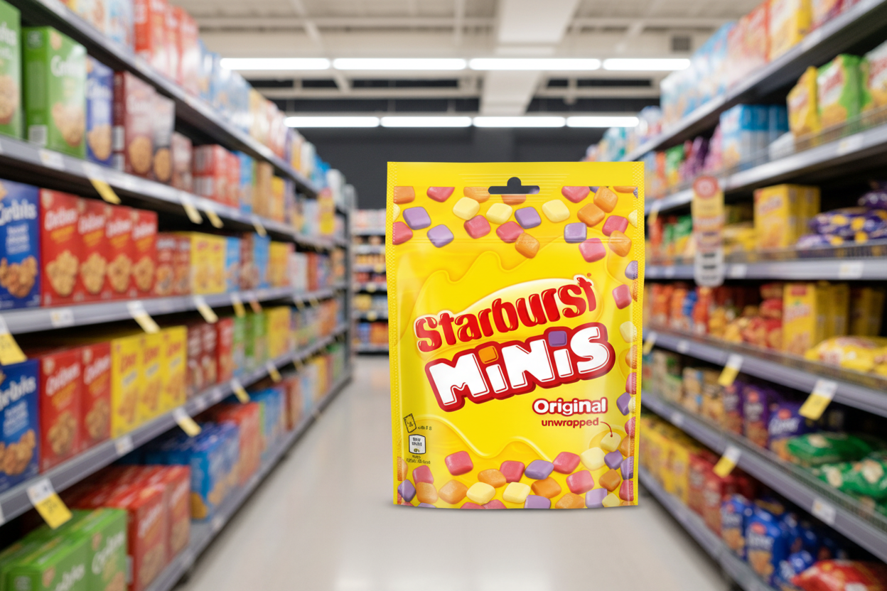 16 X Starburst Minis Fruits Pouch 137Gm