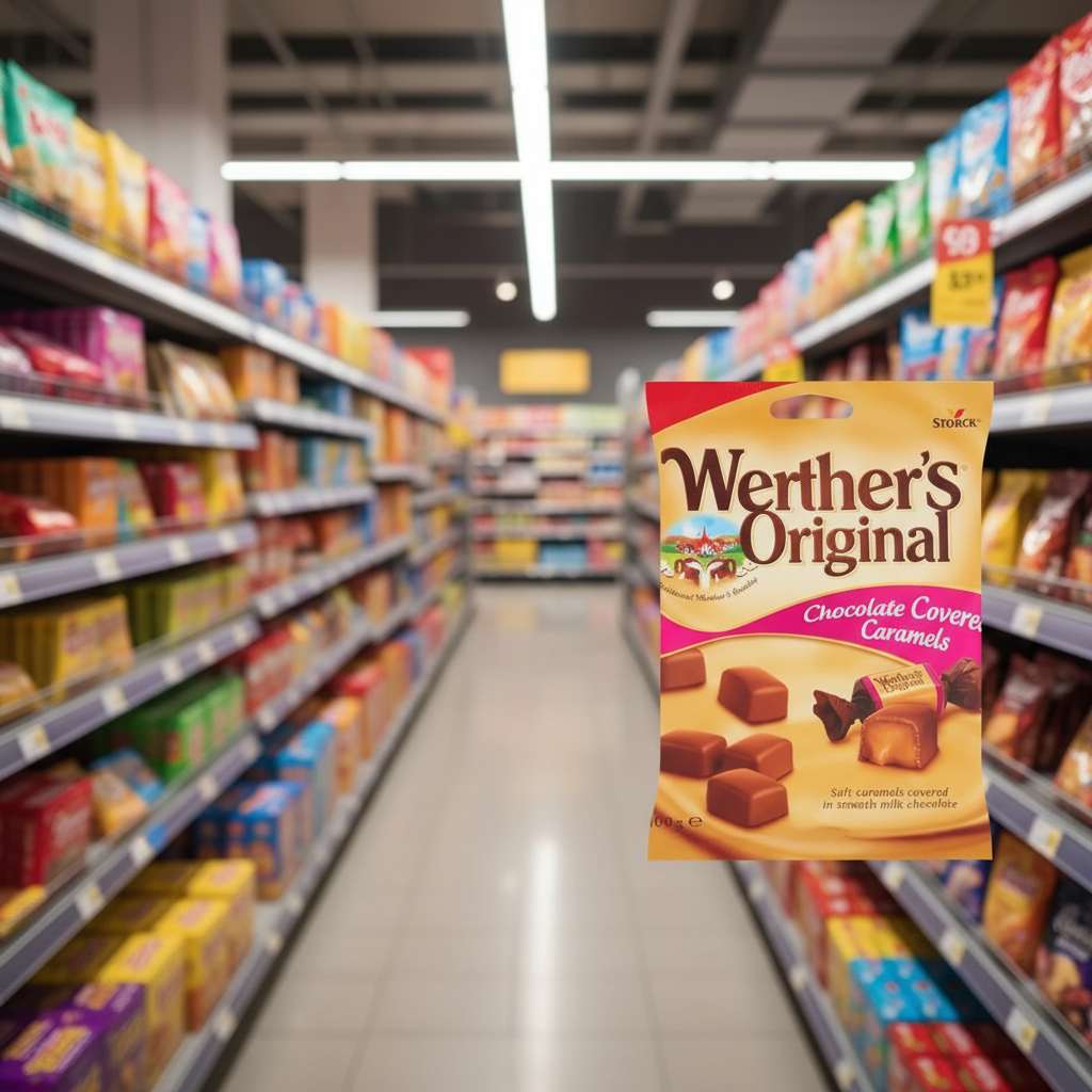 14 x Werther's Original Chocolate Covered Caramels 100G