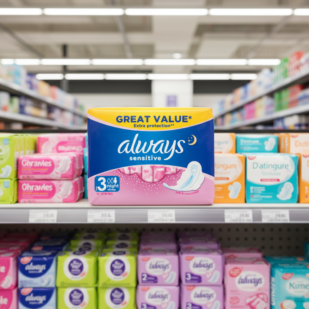 10 x Always Sensitive Night - 10 Pack