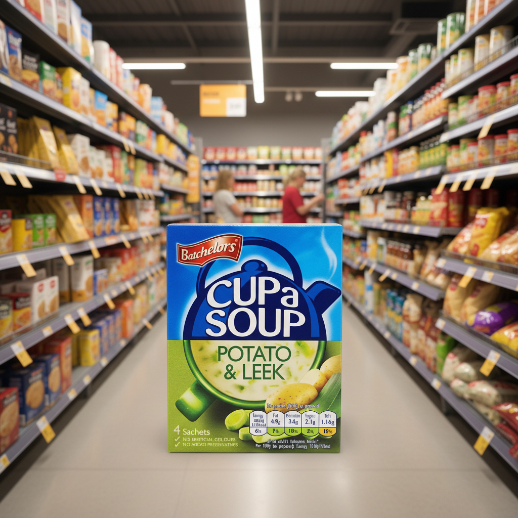 9 X Batch Cup A Soup Potato & Leek Fl - 107Gm
