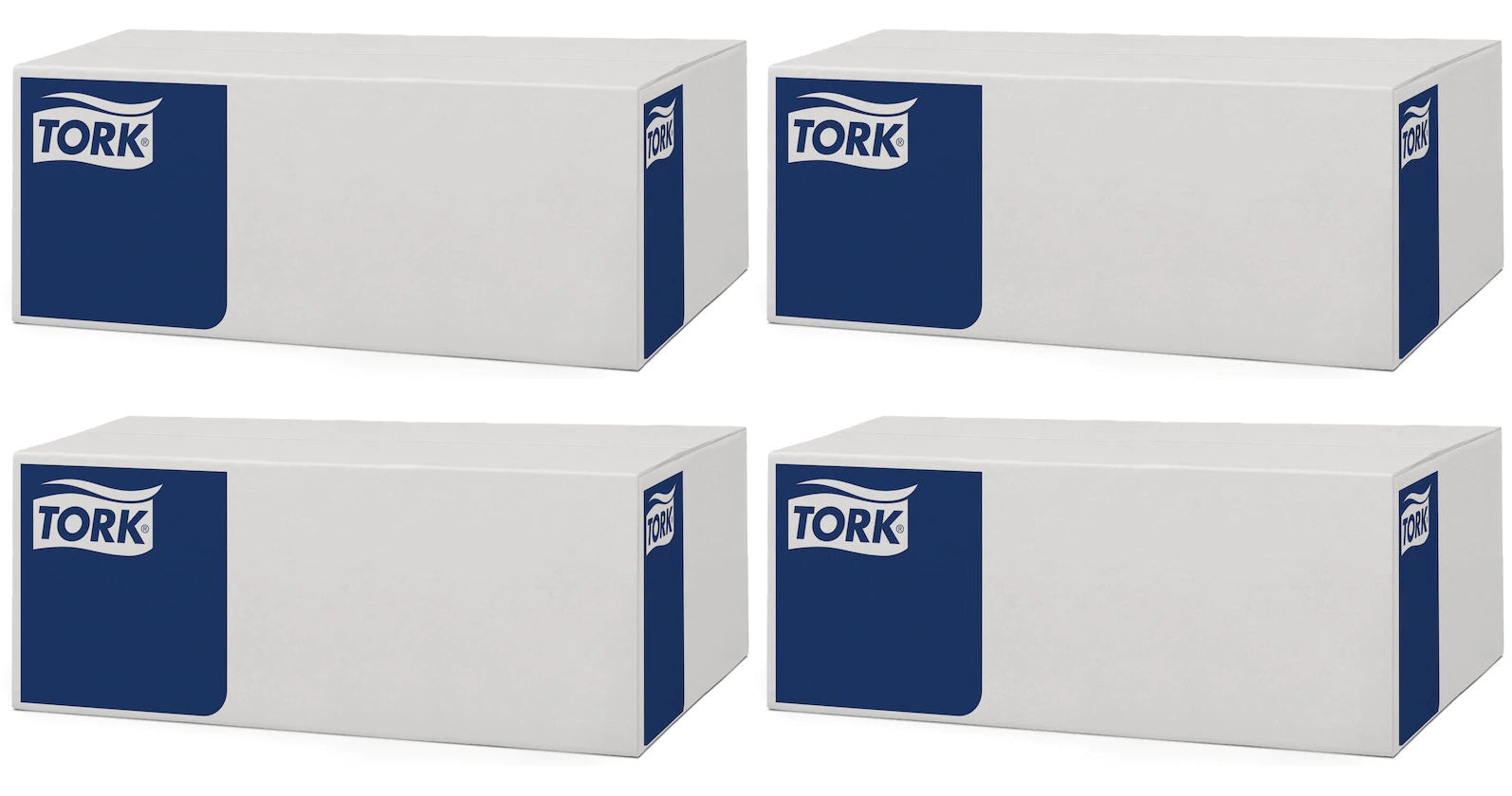 4 x Tork Embossed Paper White Table Cover Roll 1.2X25M-474618