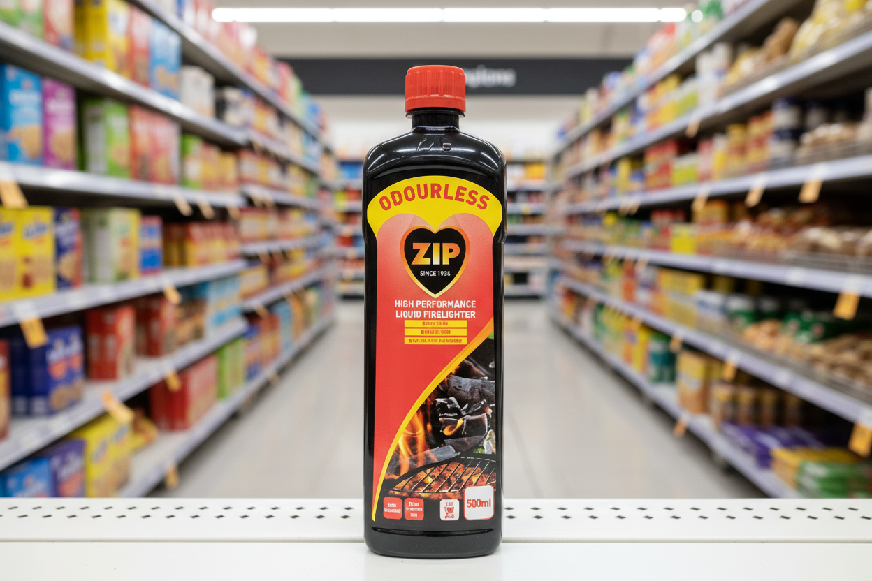 12 x Zip High Performance Liquid Firelighter 500Ml