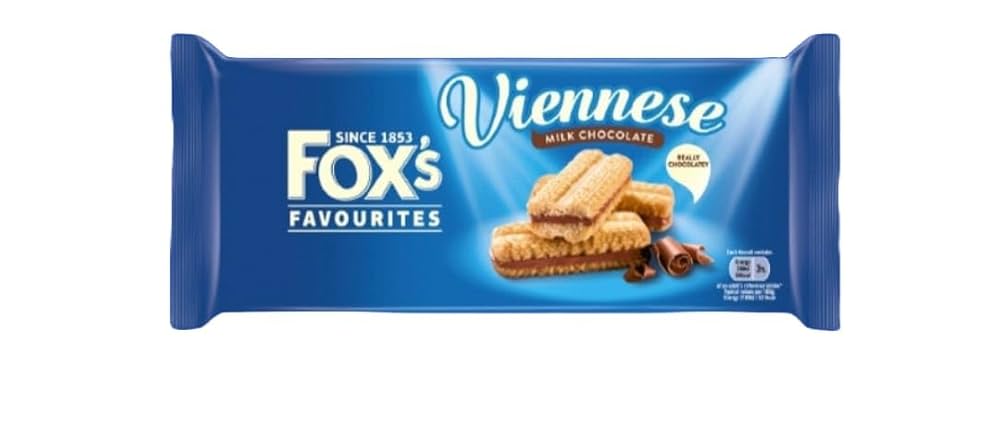 12 x Fox's Viennese Milk Chocolate - 120GM