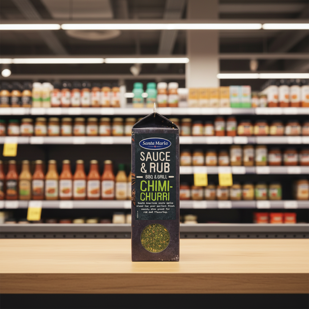 6 x Santa Maria Sauce & Rub Bbq & Grill Chimichurri 350G