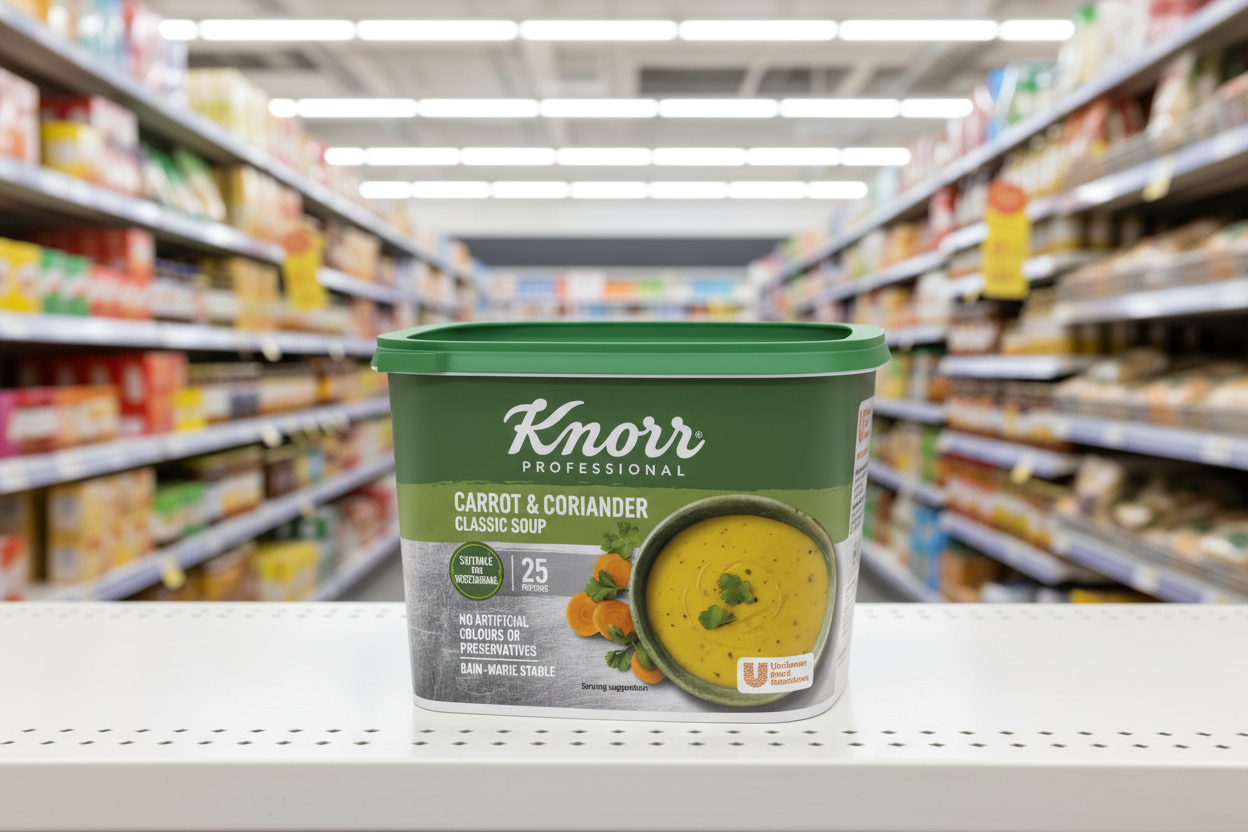 6 x Knorr Professional Classic Carrot & Coriander Soup 25 Port