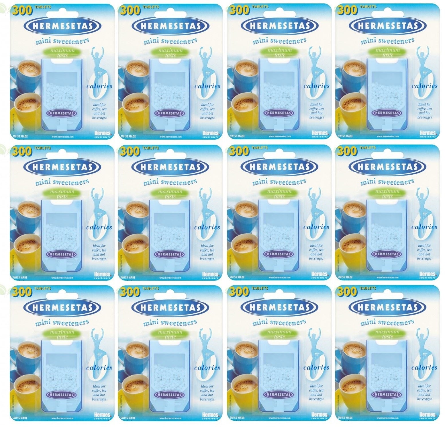 Dompe' Farmaceutici Hermesetas Stevia 300 Compresse Dompe' Farmaceutici Hermesetas Stevia 300 Compresse