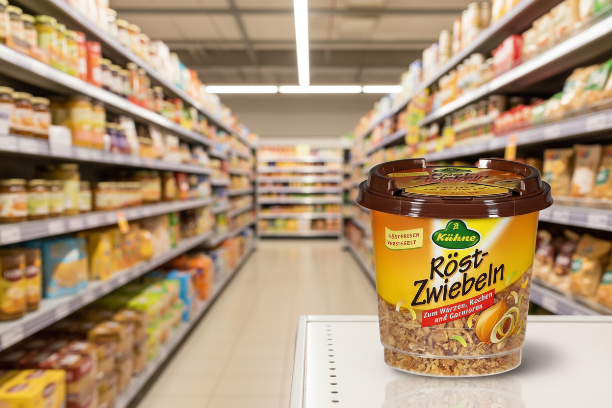 12 x Kühne Crispy Fried Onions 100G