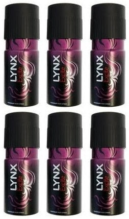 6 x Lynx Aerosol Bodyspray Excite 150 Ml