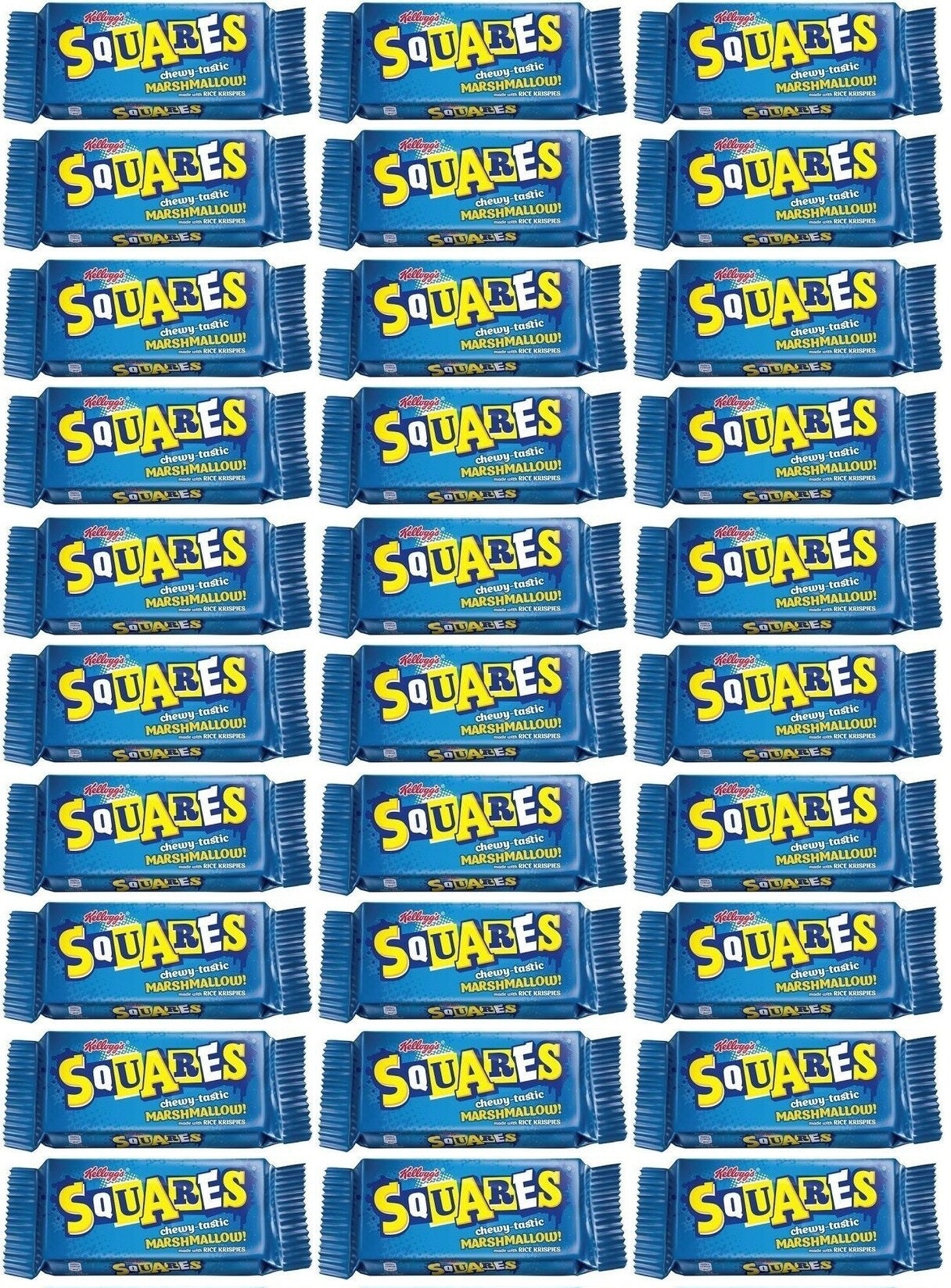 30 x Squares Rice Krispies Marshmallow 28G
