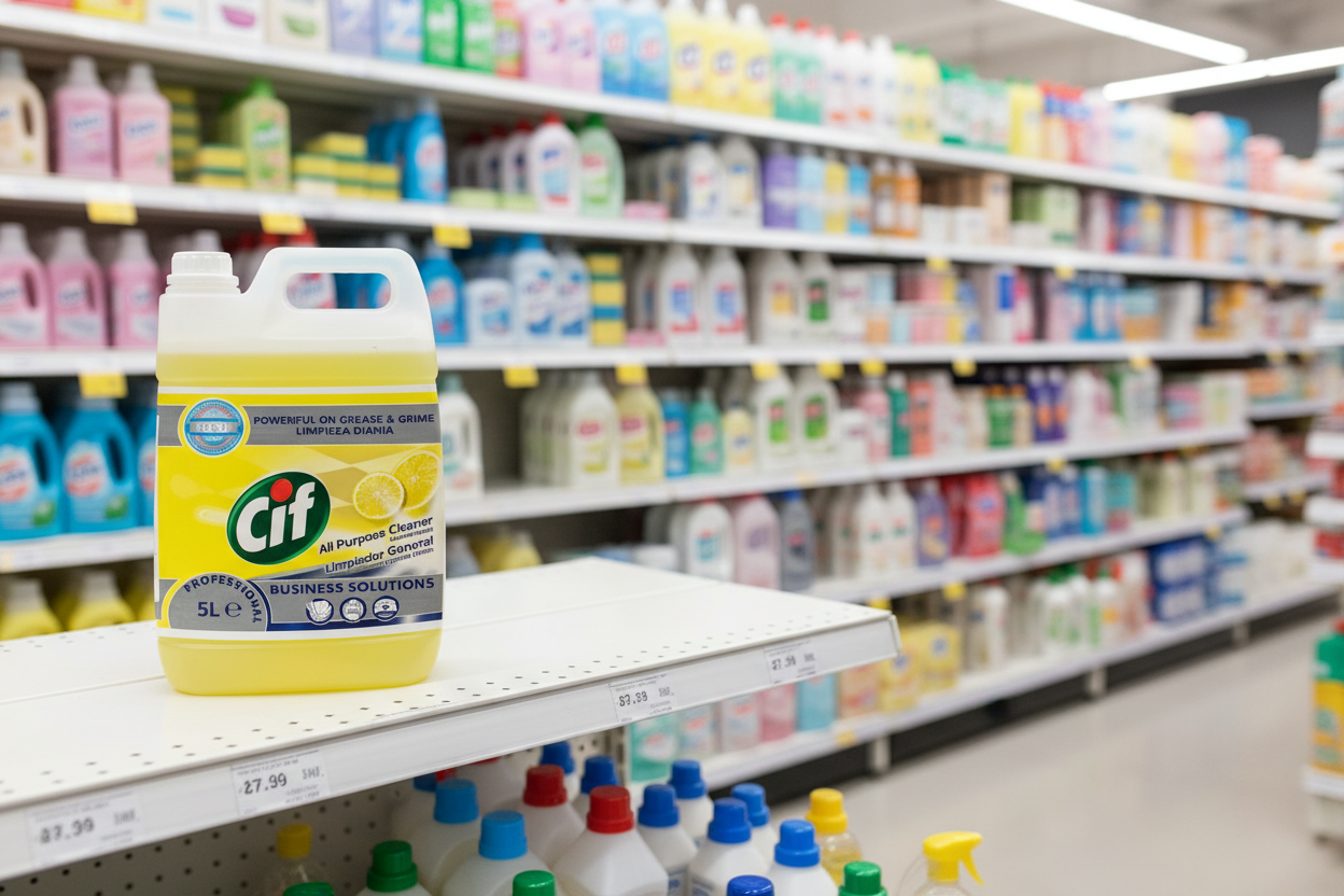 Cif Pro Formula Professional All Purpose & Floor Cleaner Lemon Fresh 5L