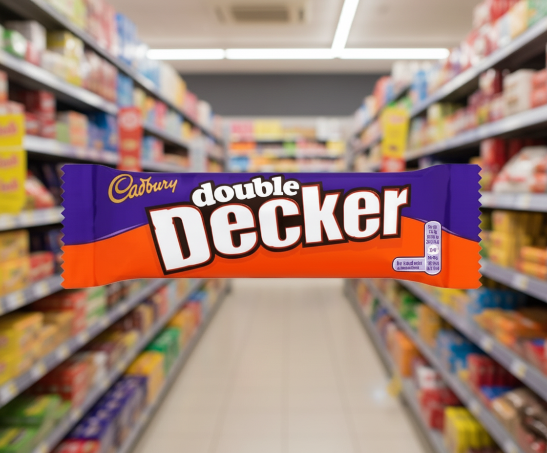 48 x Cadbury Double Decker Chocolate Bar 54.5G