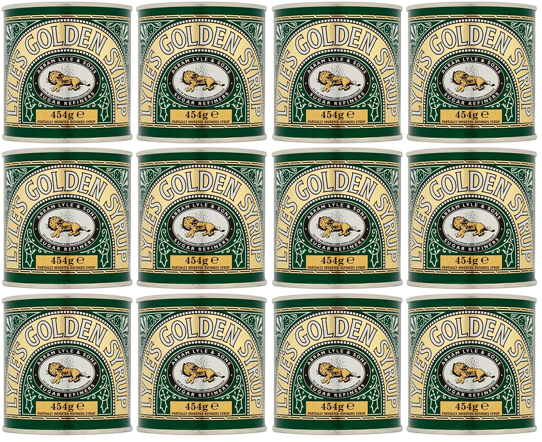 12 x Tate & Lyle Golden Syrup 454G