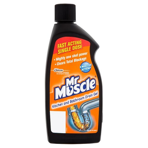 6 x Mr Muscle Drain Unblocker Gel 500Ml