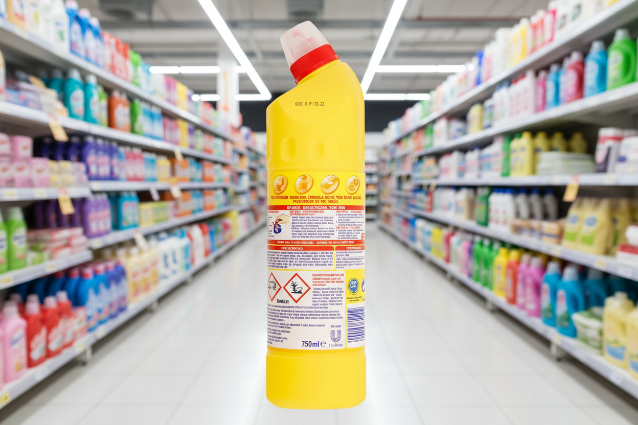 9 x Domestos Thick Bleach Citrus Fresh 750 Ml