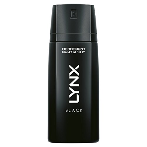 6 x Lynx Aerosol Bodyspray Black 150 Ml