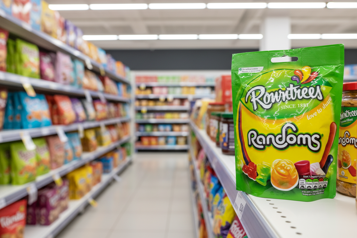 9 x Rowntree's Randoms Sweets Sharing Bag 150G