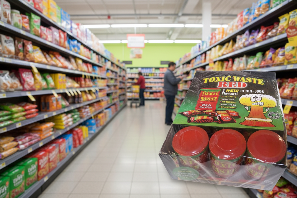 12 x Toxic Waste Red