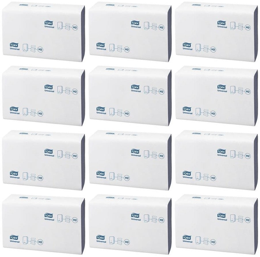 12 x Tork Xpress Blue Multifold Hand Towel 1Ply 2 - H2 /471069