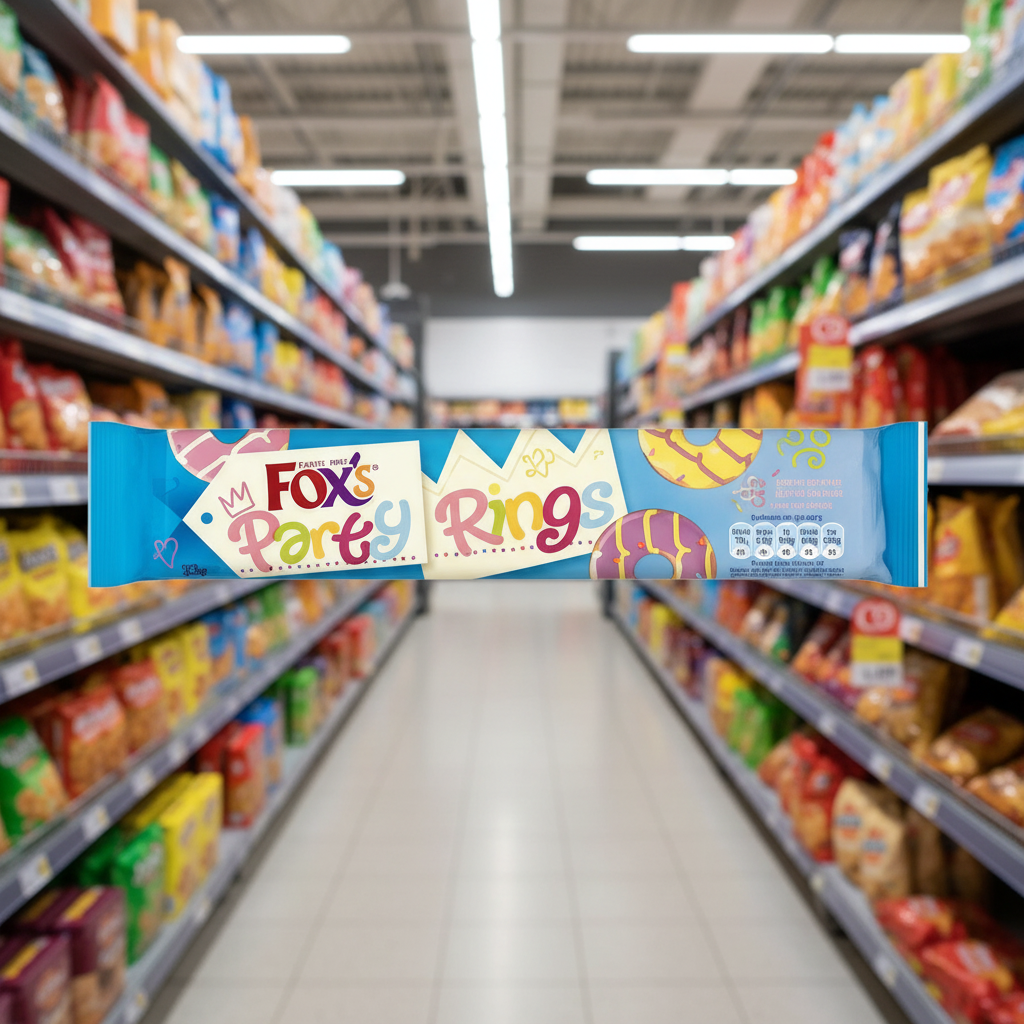 16 x Fox's Party Rings 125G