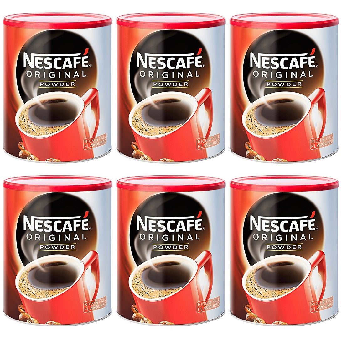 6 x Nescafé Original Powder 750G