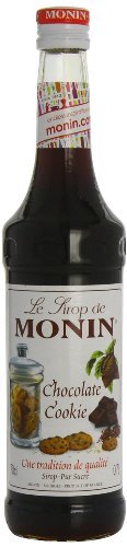 6 x Monin Chocolate Cookie Syrup 1Lt