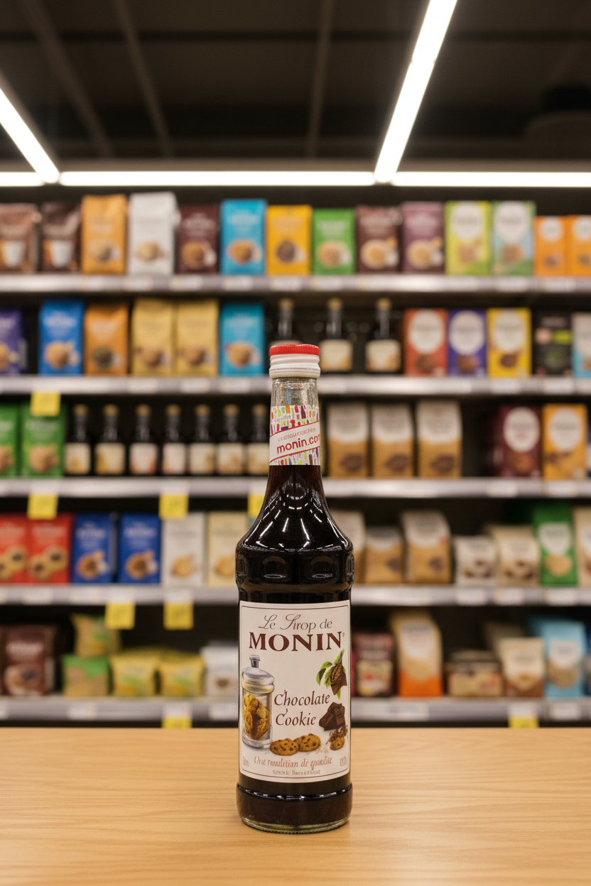 Monin Chocolate Cookie Syrup 1Lt