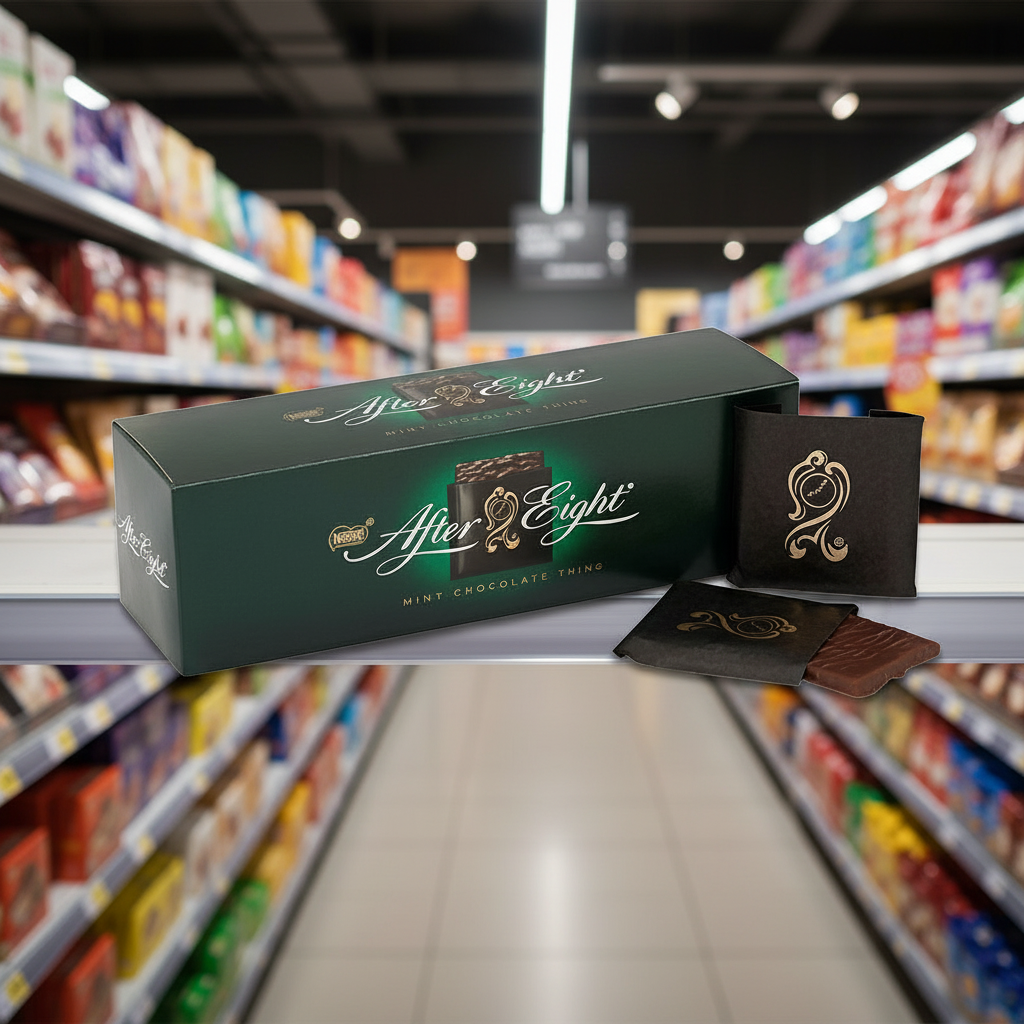 18 x After Eight Delightfully Minty Dark Chocolate Thins 300G