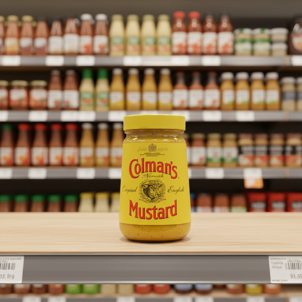 8 x Colman's Mustard Original English Mustard 170 G
