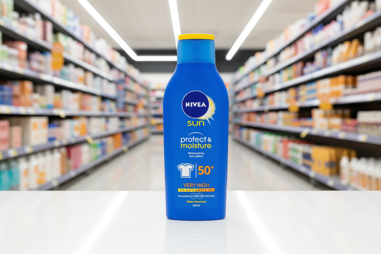 6 x Nivea Protect & Moisture Lotion Spf 50+ 200Ml