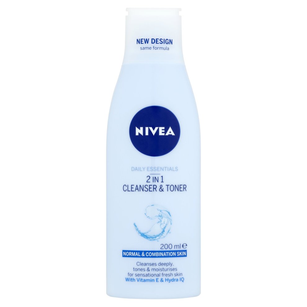 6 x Nivea 2In1 Milk & Toner Refreshing 200Ml 200Ml