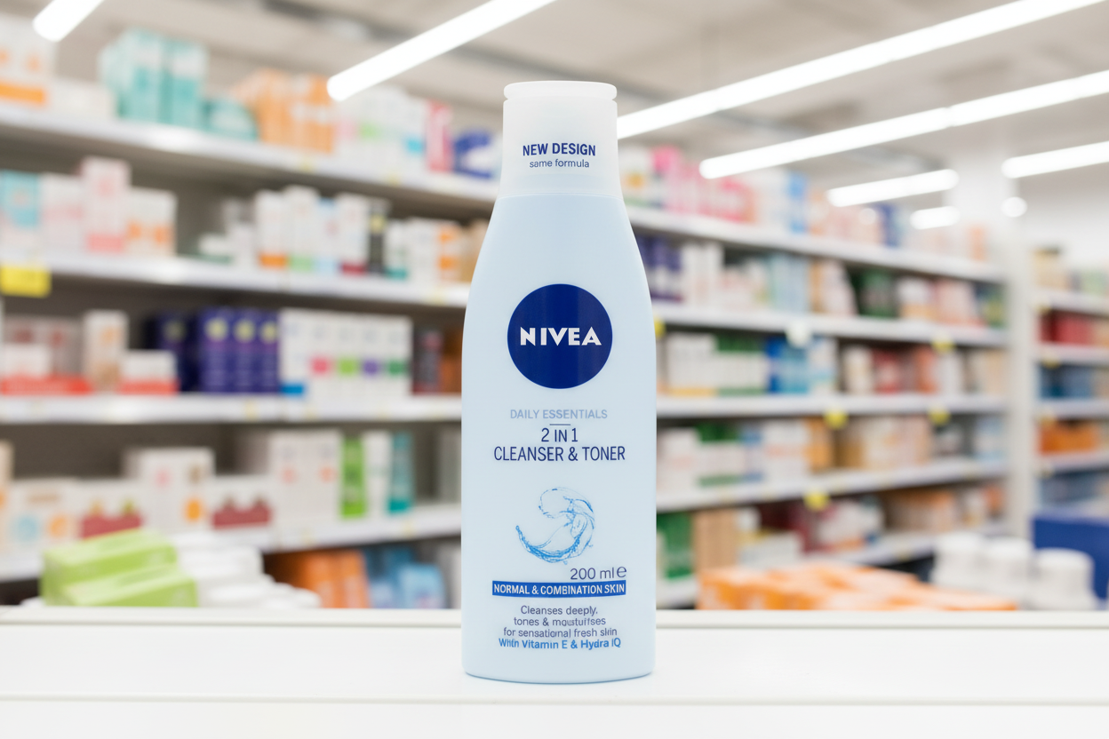 6 x Nivea 2In1 Milk & Toner Refreshing 200Ml 200Ml