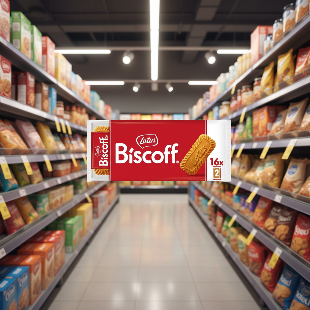 10 x Lotus Biscuit Biscoff Snack Pack - 16X2PK