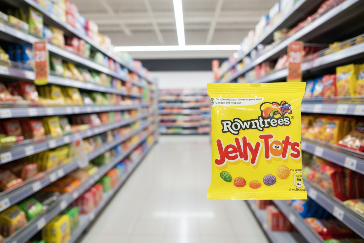 36 x Rowntree's Jelly Tots Sweets Bag 42G