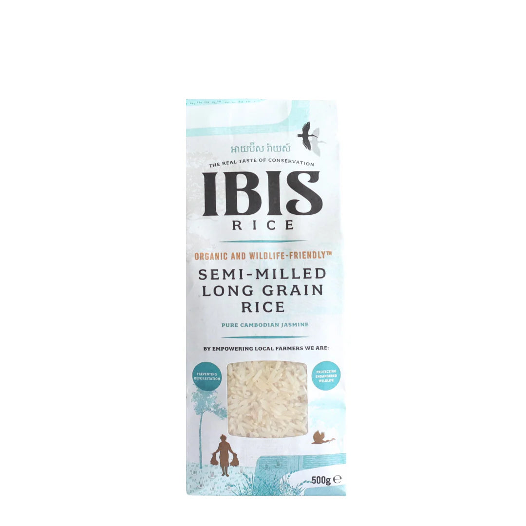 Ibis Semi-milled Jasmine Long Grain Rice - 500g