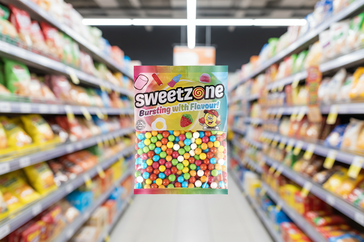 Sweetzone Bubblegum Balls 1kg
