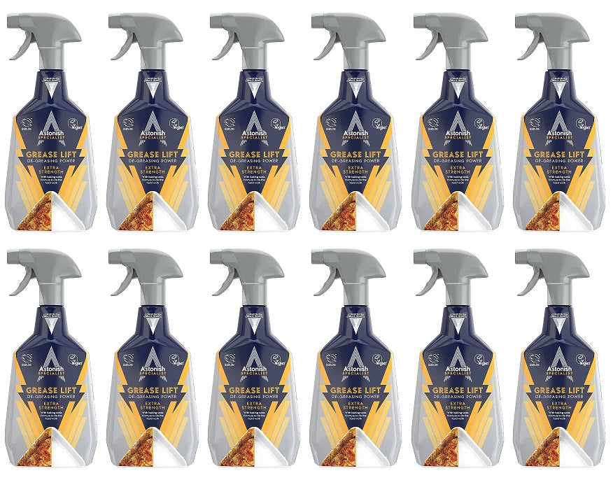 12 x Astonish Specialist Grease Lift - 750ML