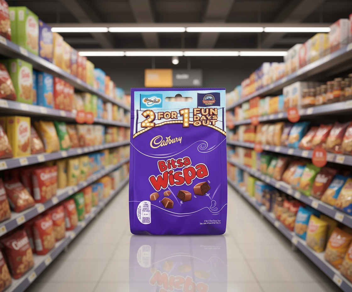 10 x Cadbury Bitsa Wispa