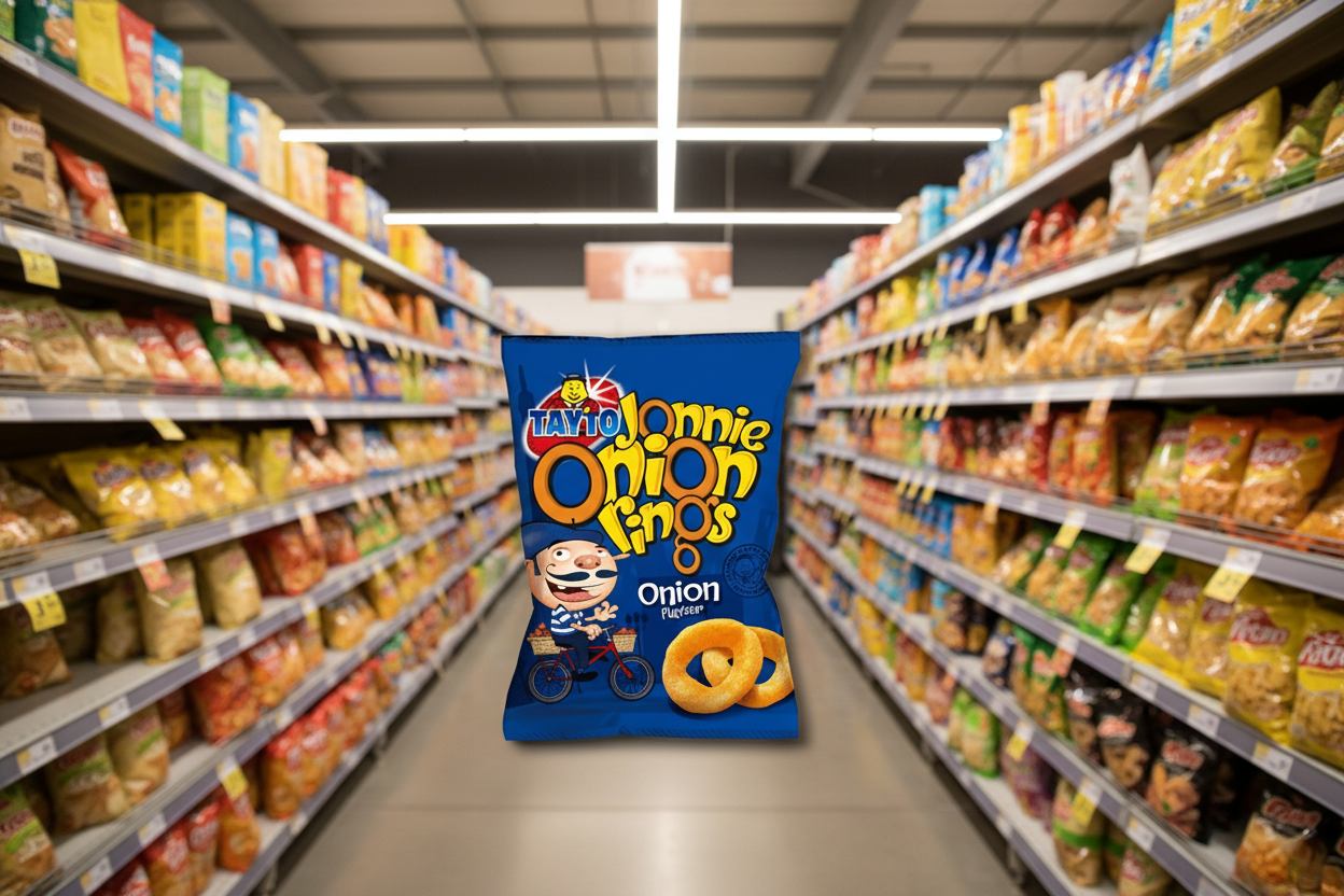 50 x Tayto Jonnie Onion Rings Onion Flavour 28G