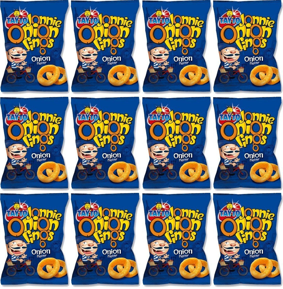 50 x Tayto Jonnie Onion Rings Onion Flavour 28G