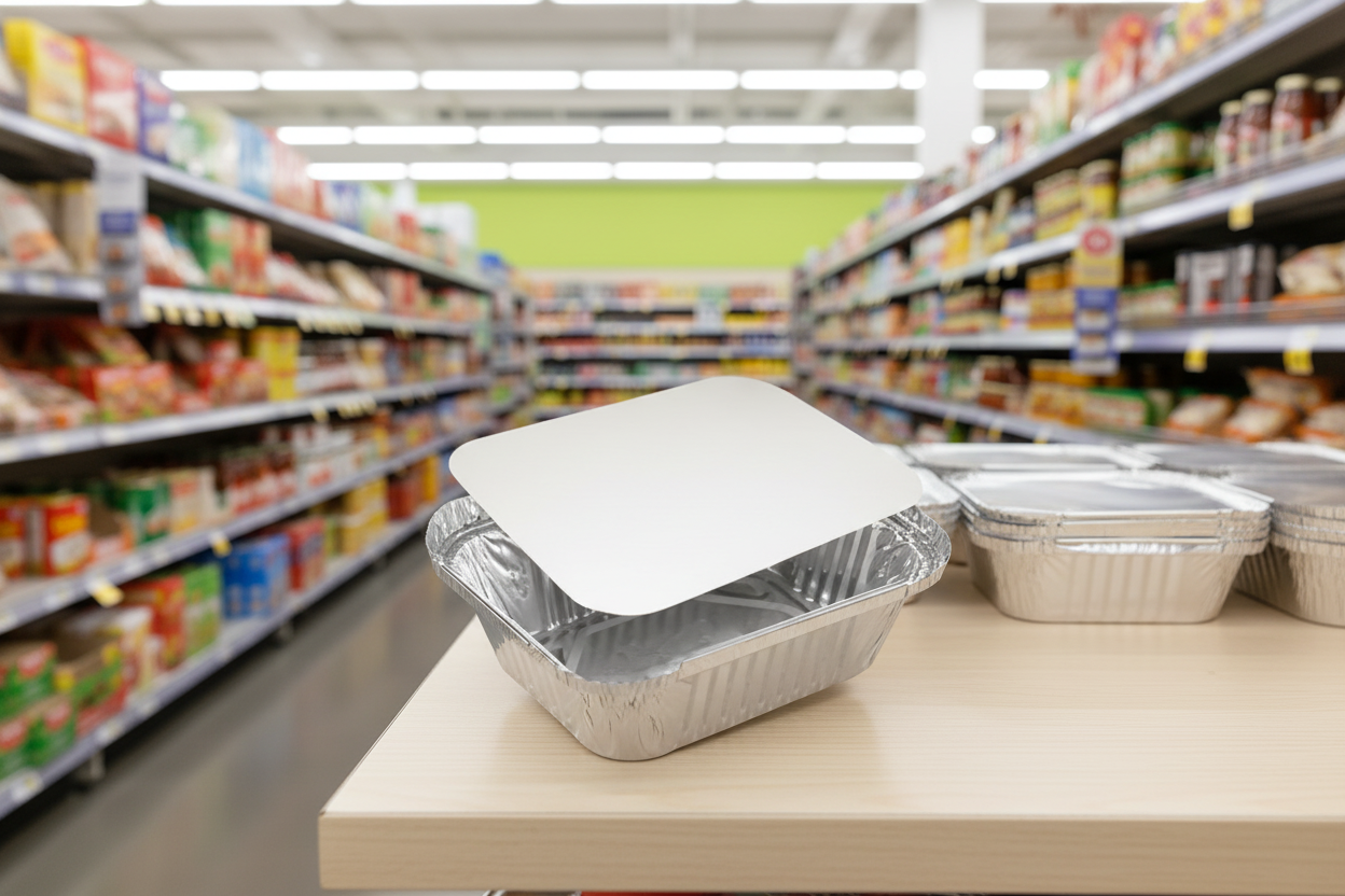 Foil Container Bulk No 2 4X5 975Pk