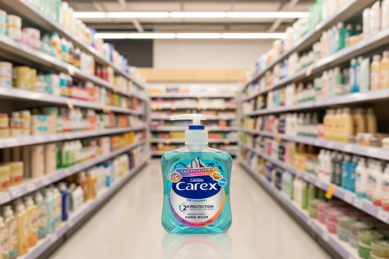 6 X Carex Handwash Original 250Ml