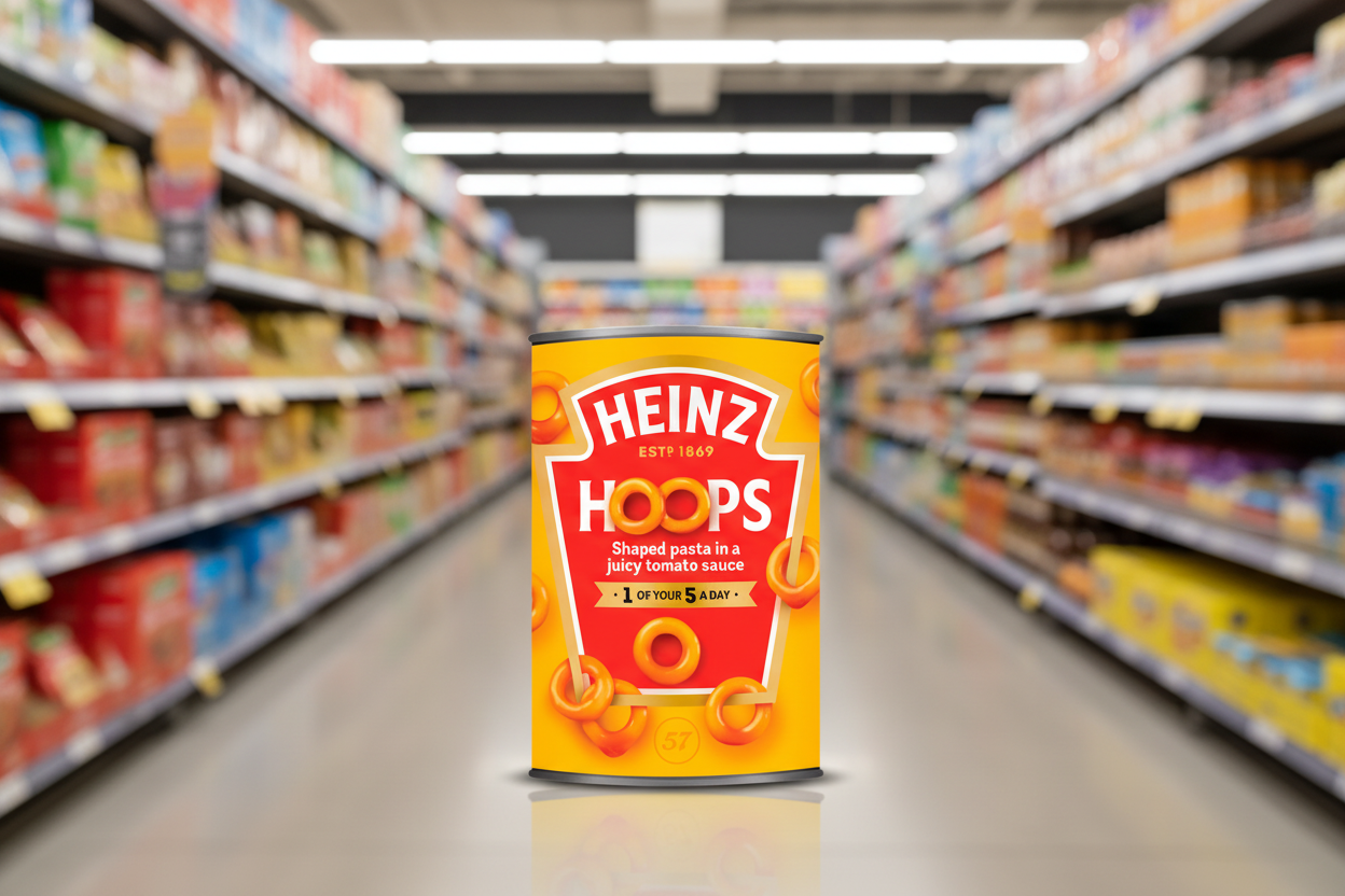 24 x Heinz Spaghetti Hoops 400Gm