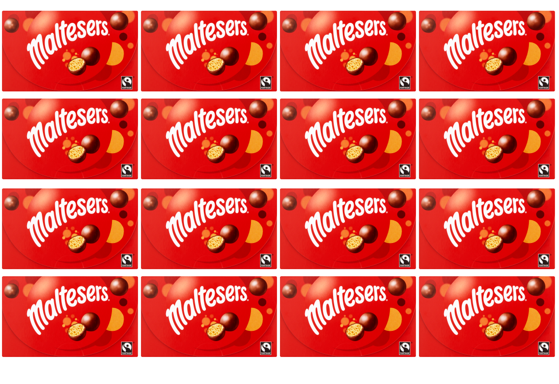 16 x Maltesers Small Box 110Gm