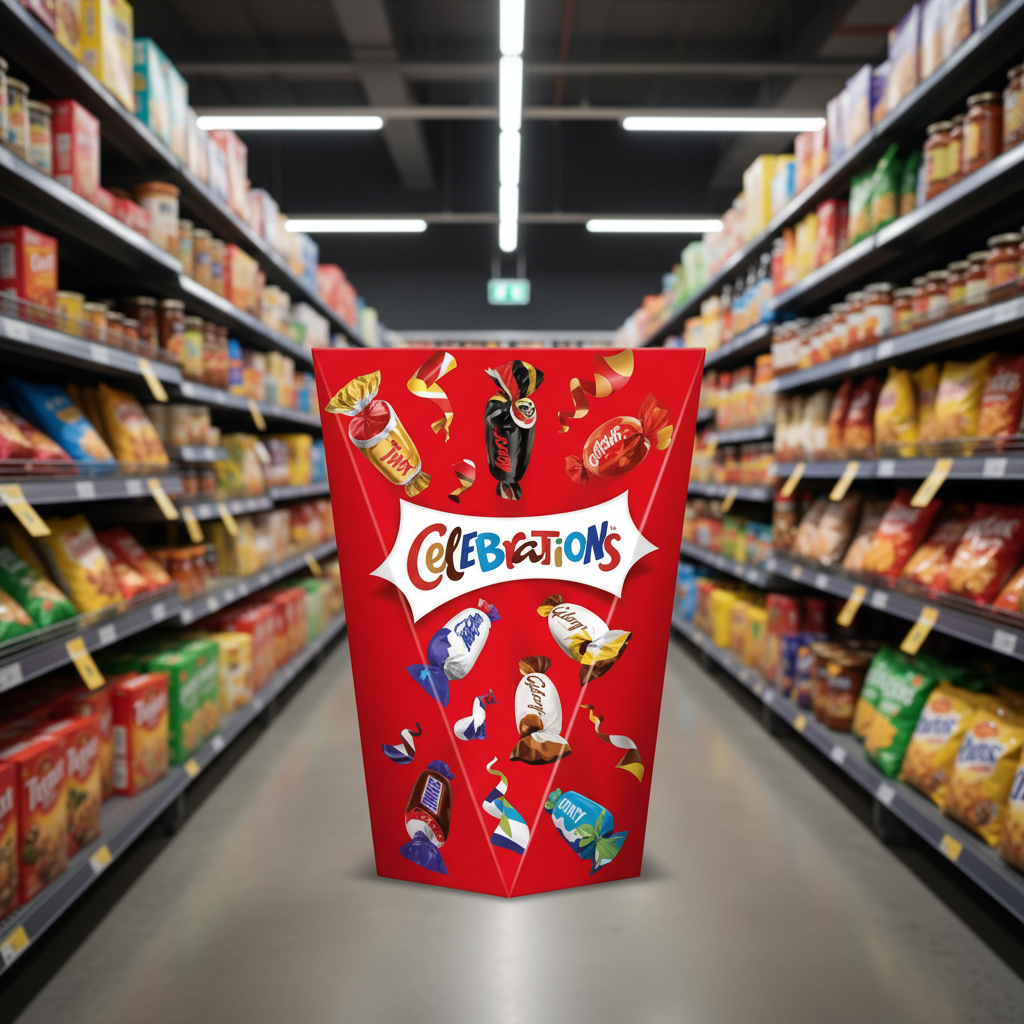 6 x Celebrations Pop Box - 185Gm