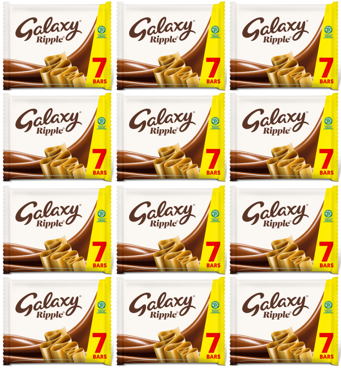 12 x Galaxy Ripple Std 7pk - 210GM