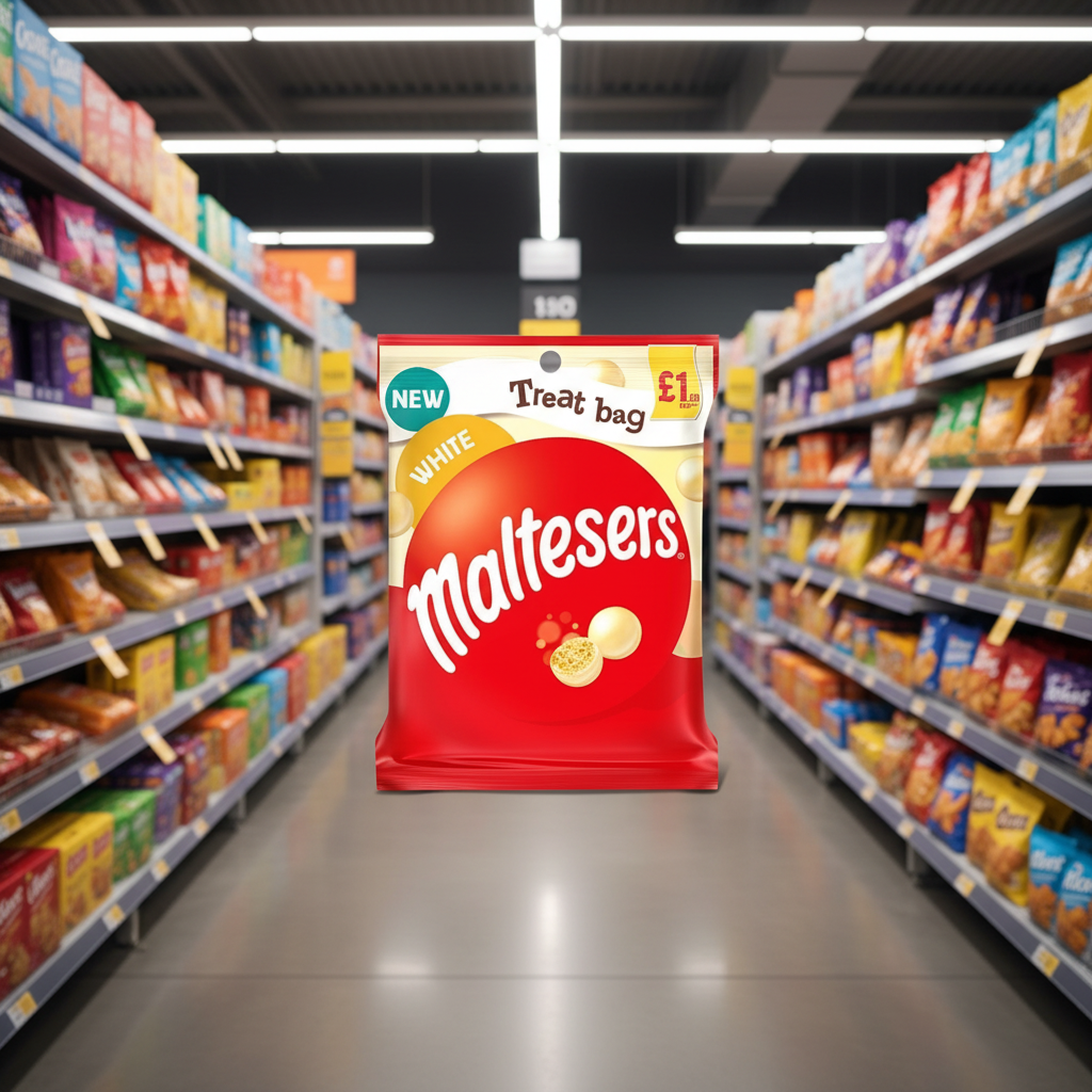 18 x Maltesers White Treat Bag - 54GM