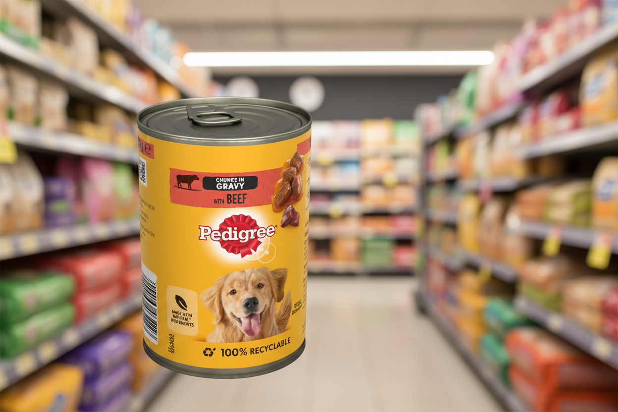 12 x Pedigree Gravy Beef 400Gm