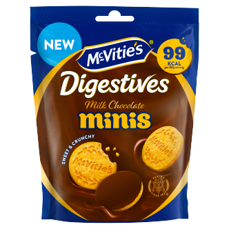 6 x Mcvities Mini Chocolate Digestives Pouch - 80GM